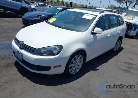 2012 Volkswagen Jetta Sportwagen 2.5L Se from USA, damaged, VIN 3VWPP7AJ2CM674367